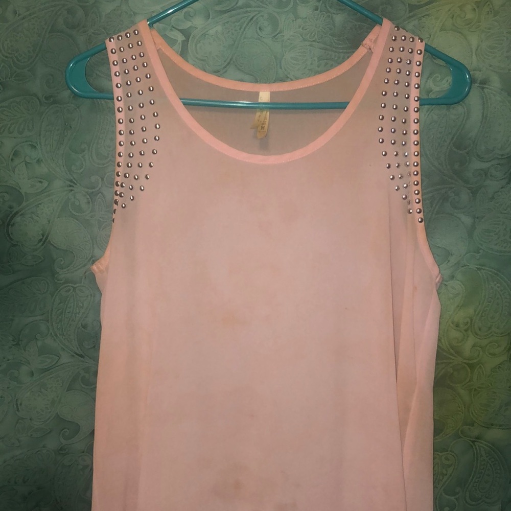 Pink top
